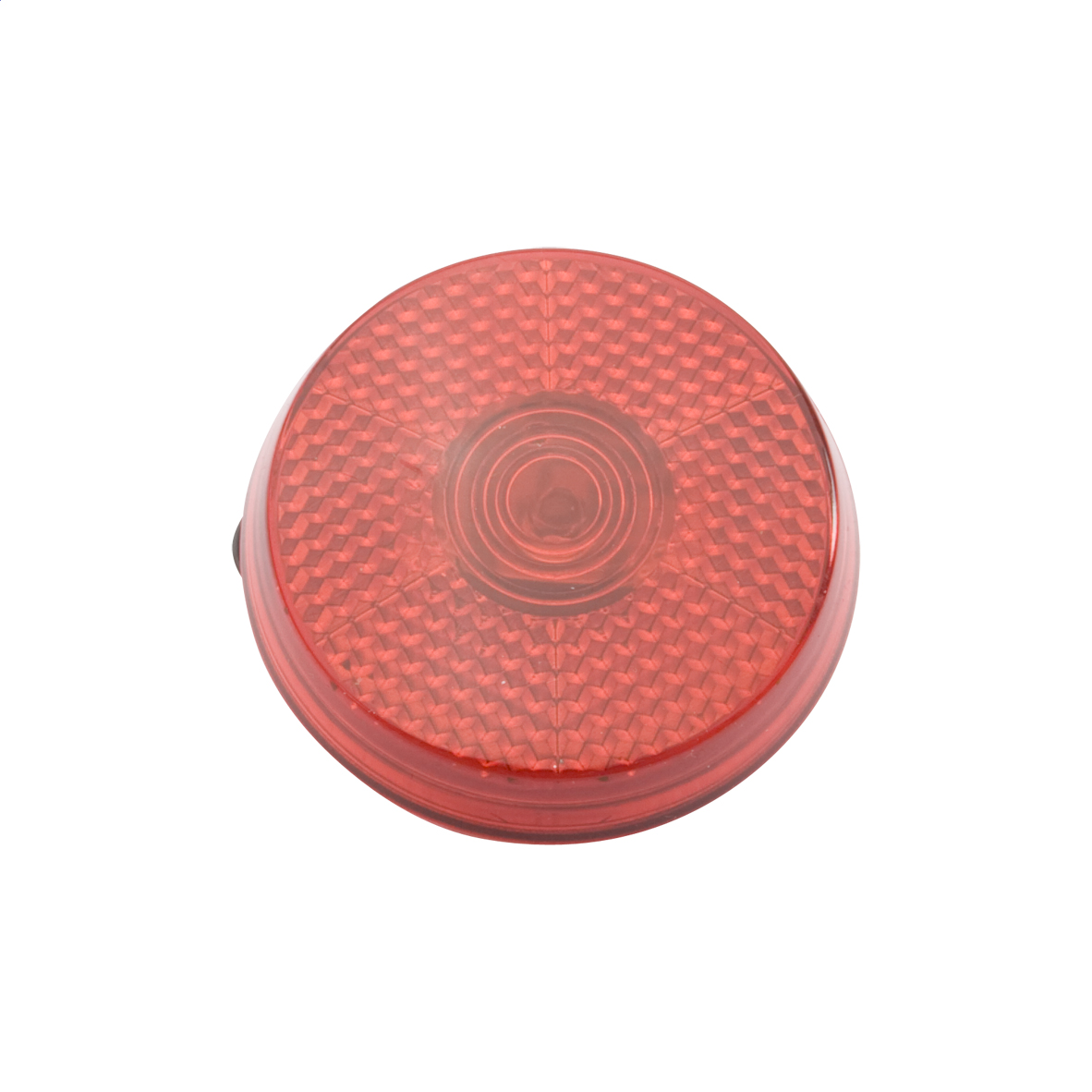 Red-Light reflective flashing clip light with logo printed with logo