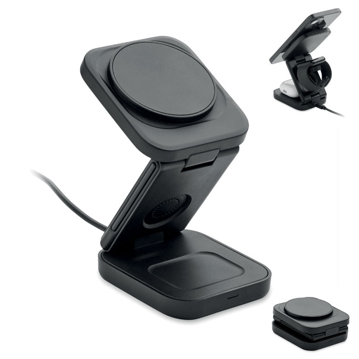3-in-1 foldable charging station