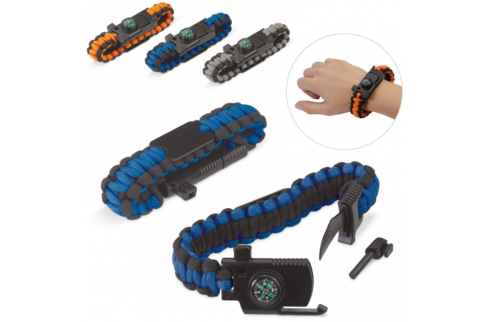 Multi-Function Survival Wristband - Vauxhall