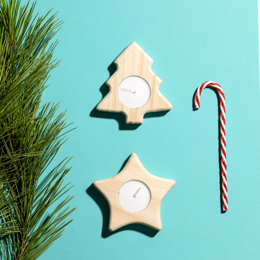 Xmas Pine Wood Candle - Eling