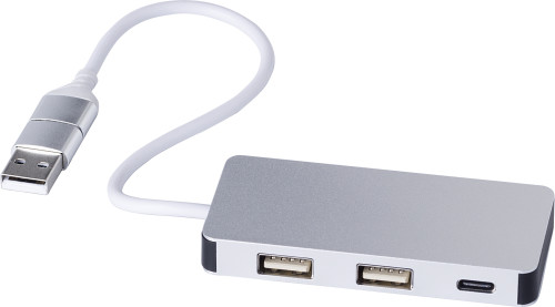 Nachhaltiger Aluminium USB-Hub - Viernheim