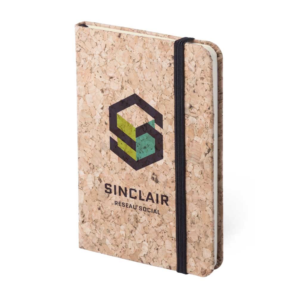 Natural Cork Soft Touch Notepad - Curzon Park