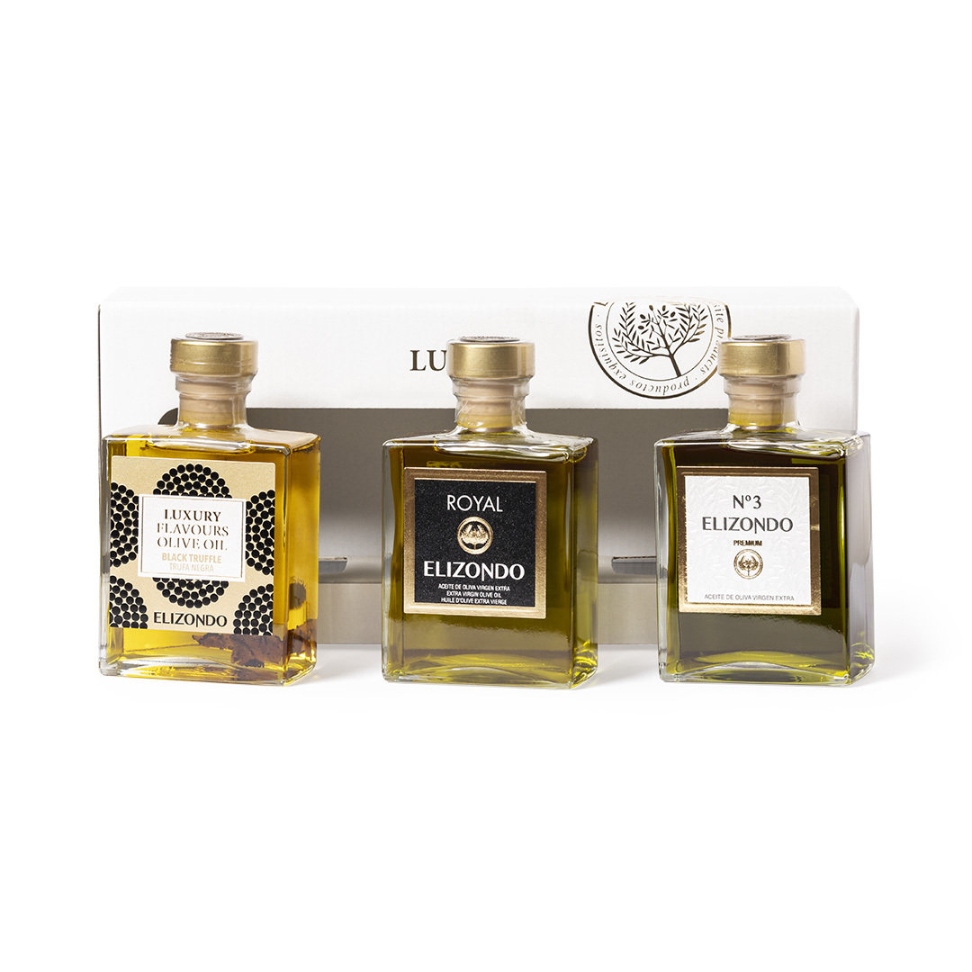 Elizondo Luxus Olivenöl Set