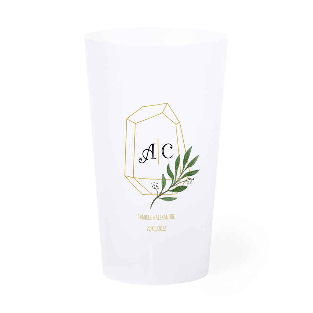 Customized wedding goblet 33 cl - Eros