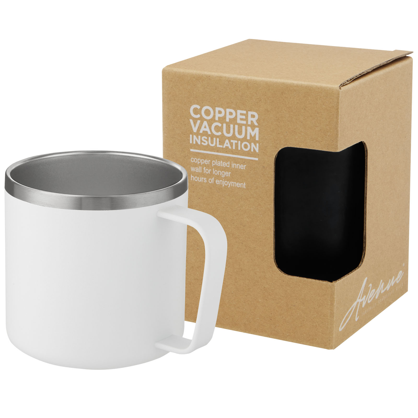 Nordre Double-Walled Copper Vacuum Insulated Stainless Steel Mug - Upper Poppleton - Lenton