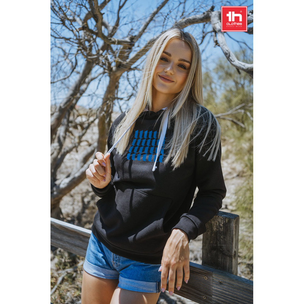 Sudadera con Capucha de Mezcla de Algodón - Kingston upon Thames - Las Ventas de Retamosa impreso con logotipo