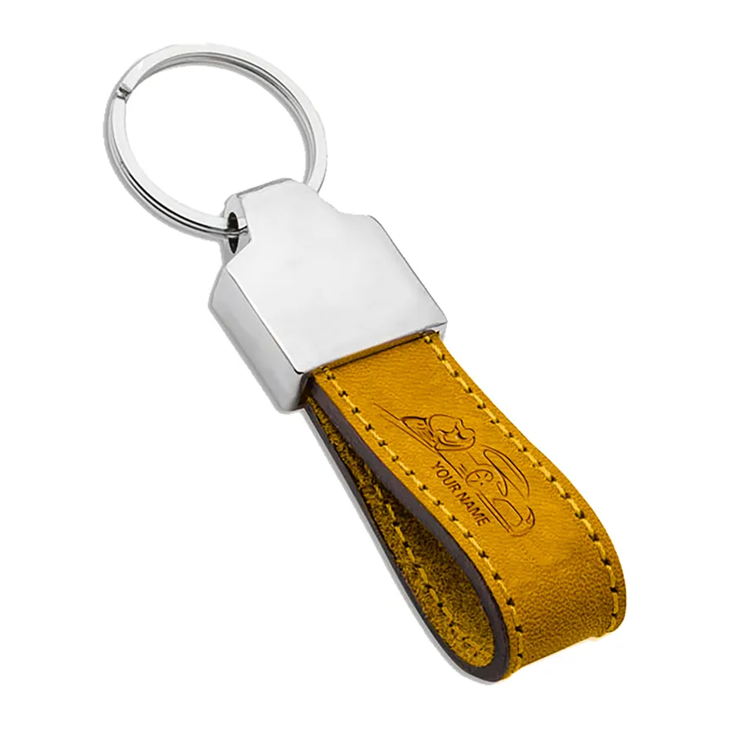 Elegant Multi-Color Keyring - Ickham