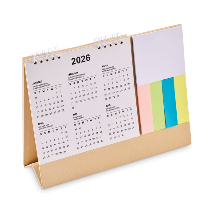 Calendrier de Bureau MemoMix - West Bay
