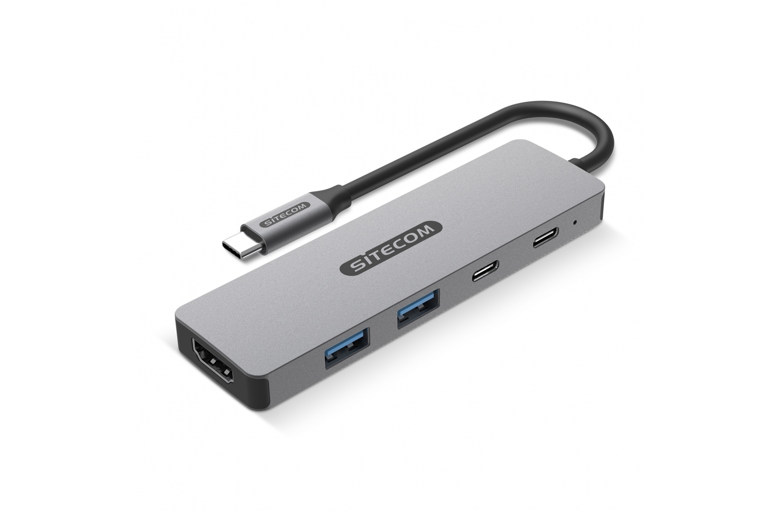 Sitecom CN-5502 5 in 1 USB-C Power Delivery Multiport Adapter - Stockton-on-Tees