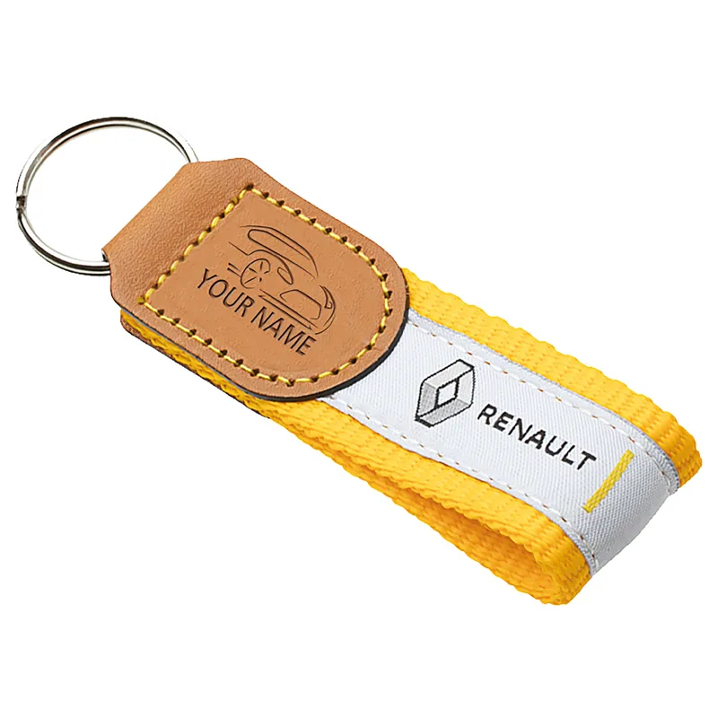 Auto Logo Leather Keyring - Skegness