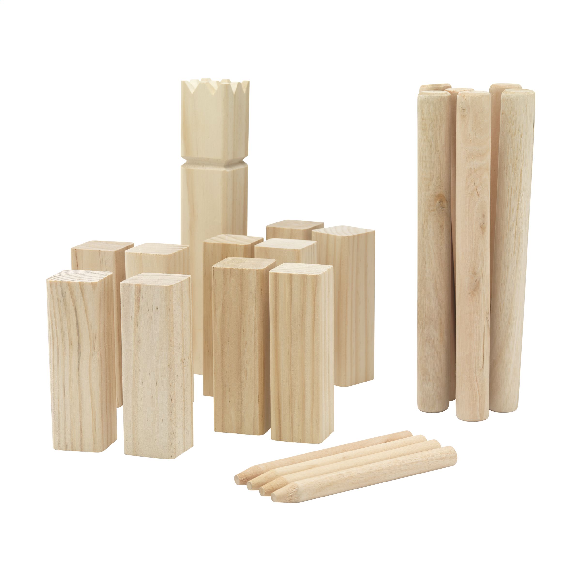 Schwedisches Kubb-Spielset