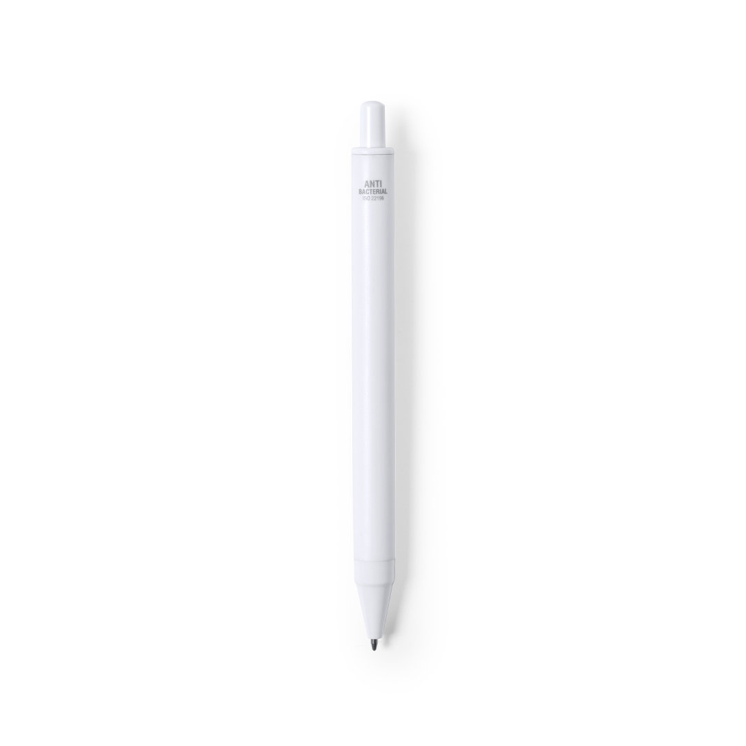 An antibacterial ballpoint pen that also includes an integrated thermometer - Shepreth - Liskeard