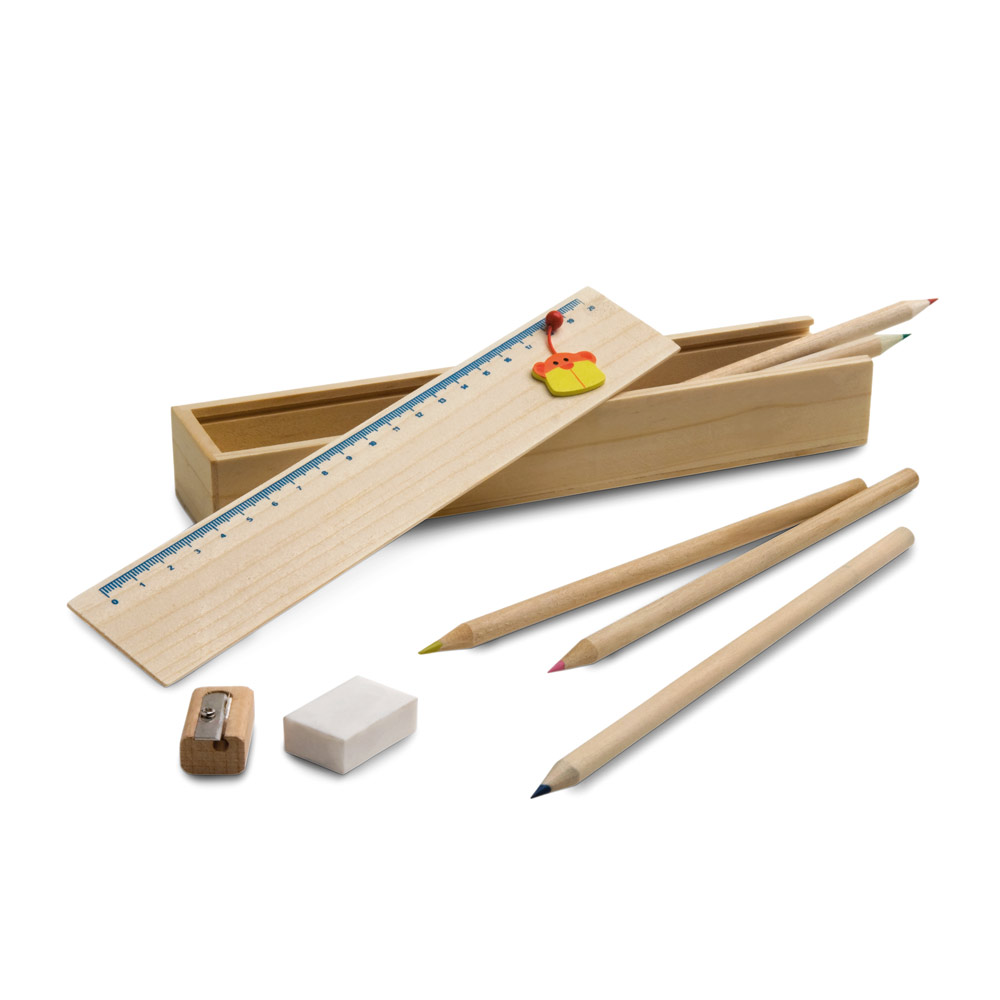 Drawing Set in Wooden Box - Woodford Green