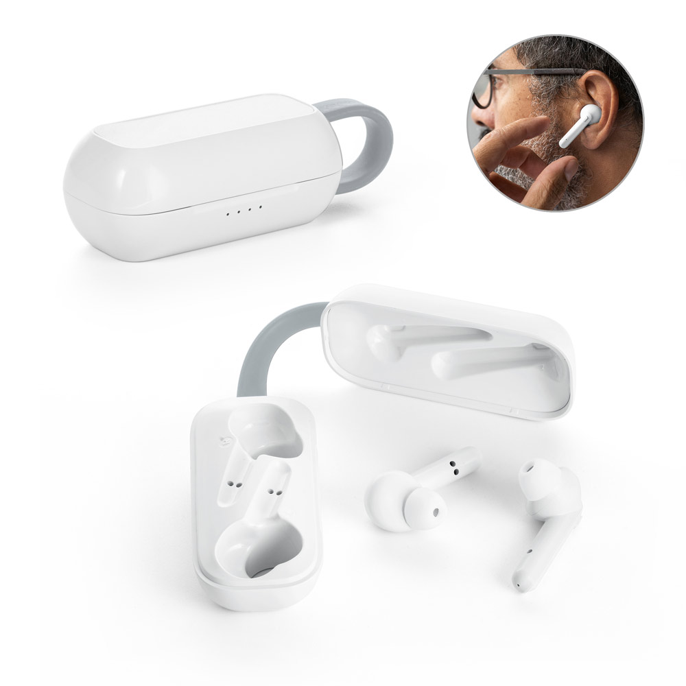 Wireless Stereo Earbuds with Silicone Clip - Aston Tirrold - Milnrow