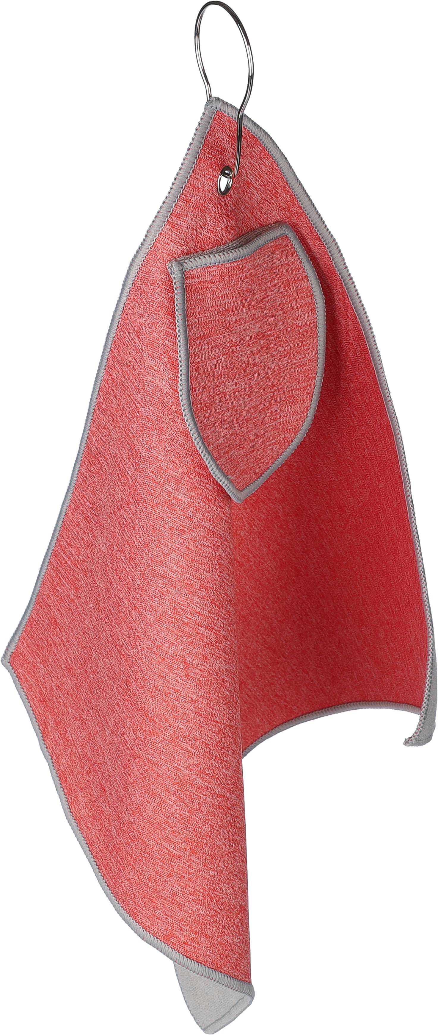 Eco-Friendly Golf Towel with Ball Pouch - Towton