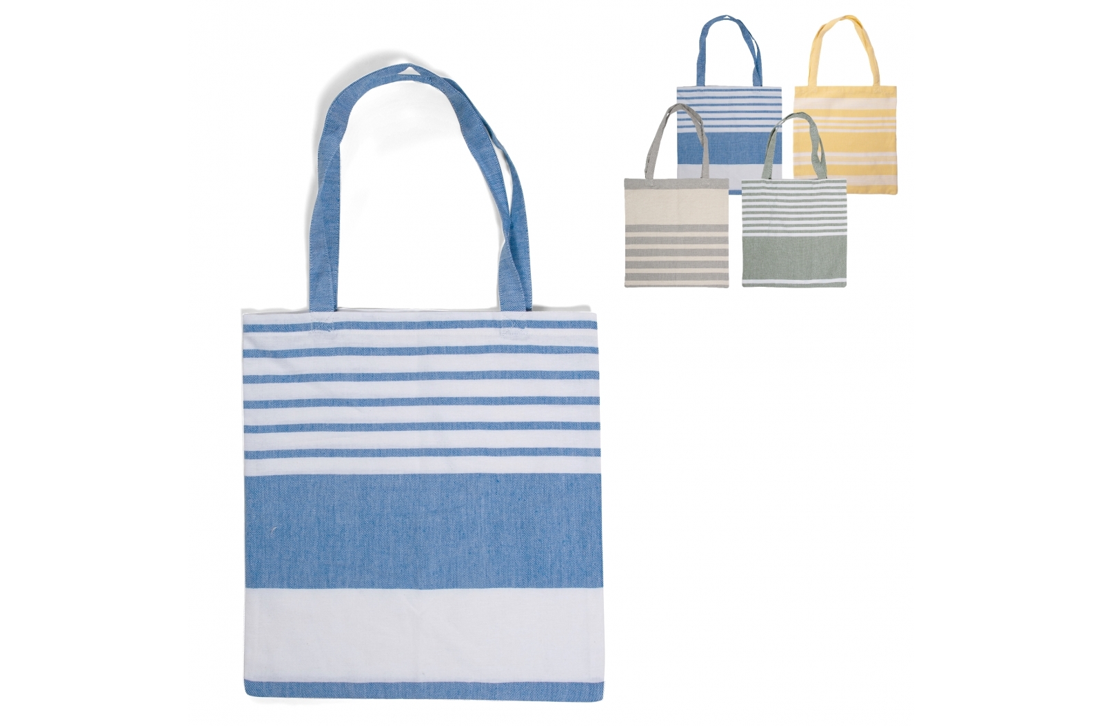 Striped Organic Cotton Towel - Walberswick