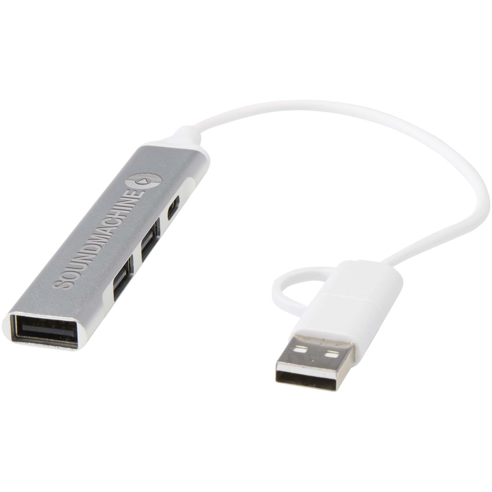 Recycled Aluminium Multi-Port Hub - Apley
