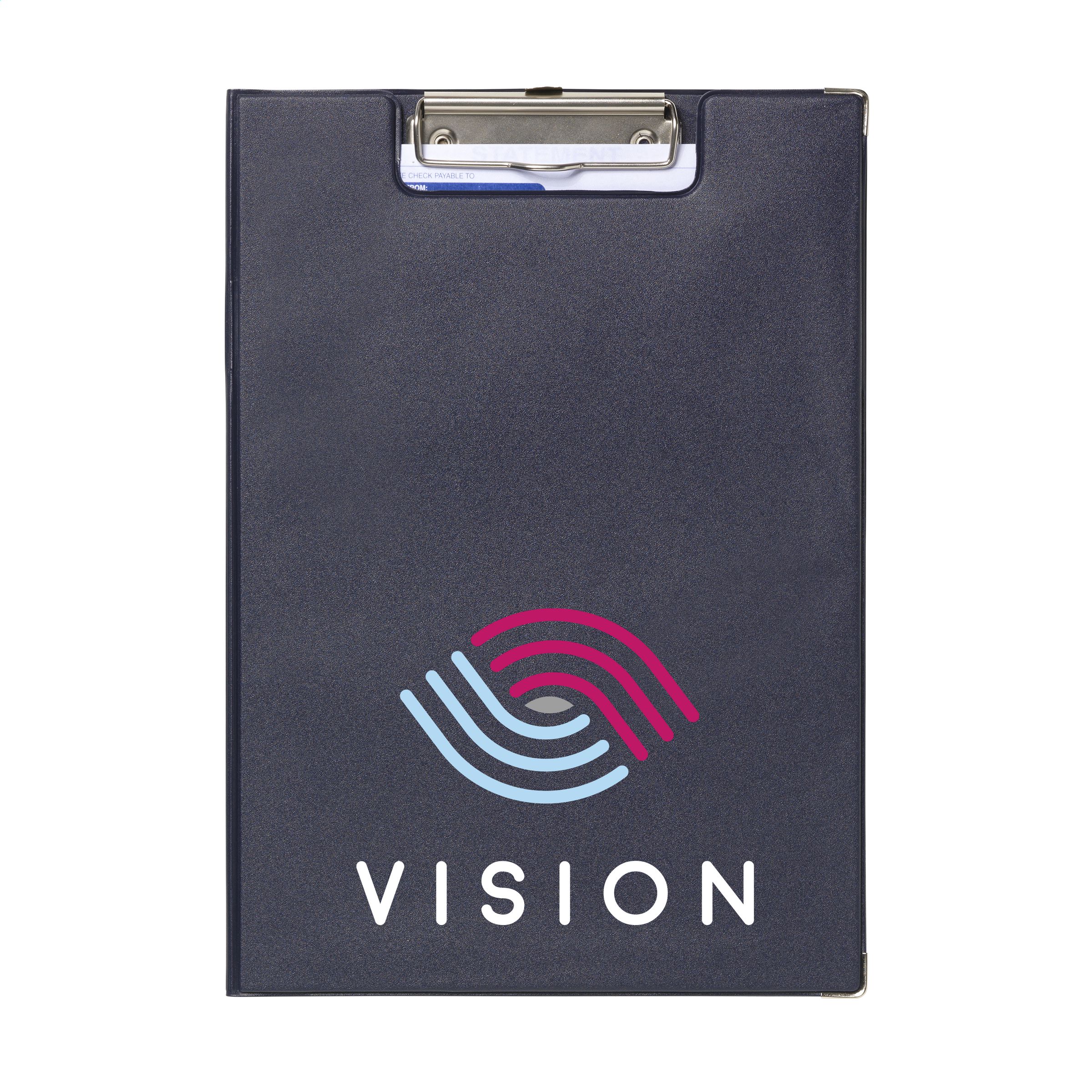 The product is a PVC clipboard of size A4. The clipboard is sturdy and features a reliable document clamp. - Dodford