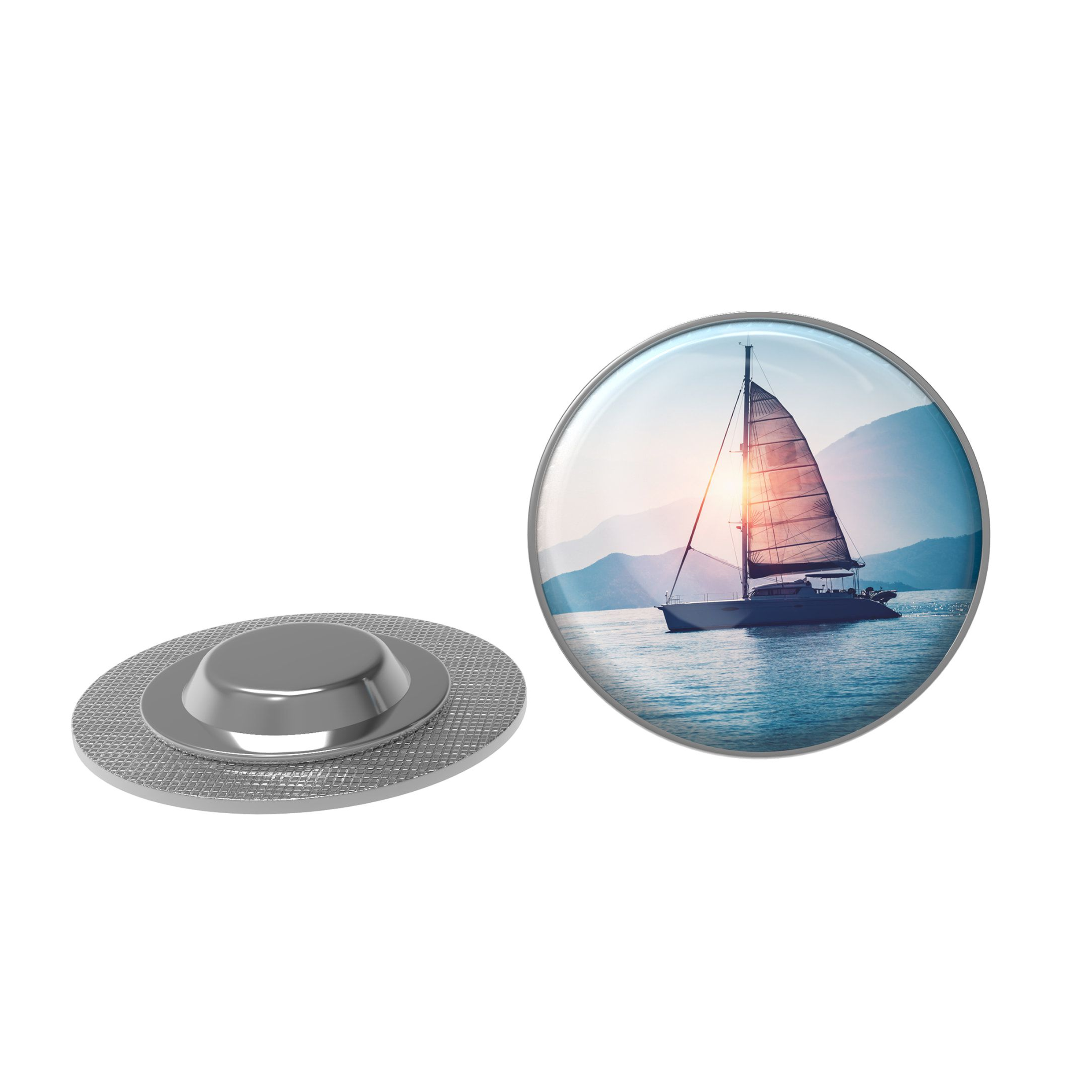 Magnetic Metal Emblem - Tynemouth