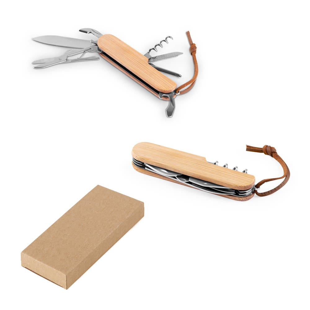 Bamboo Steel Multifunction Knife - Henley on Thames