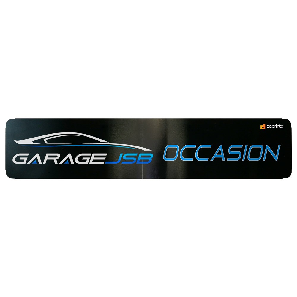 Personalized license plate cover - CACH01