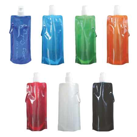 Portable Carabiner Water Bag 500ml - Manor Park