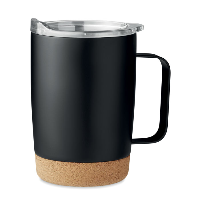 Double Wall Stainless Steel Tumbler with Cork Base 300ml - Walton