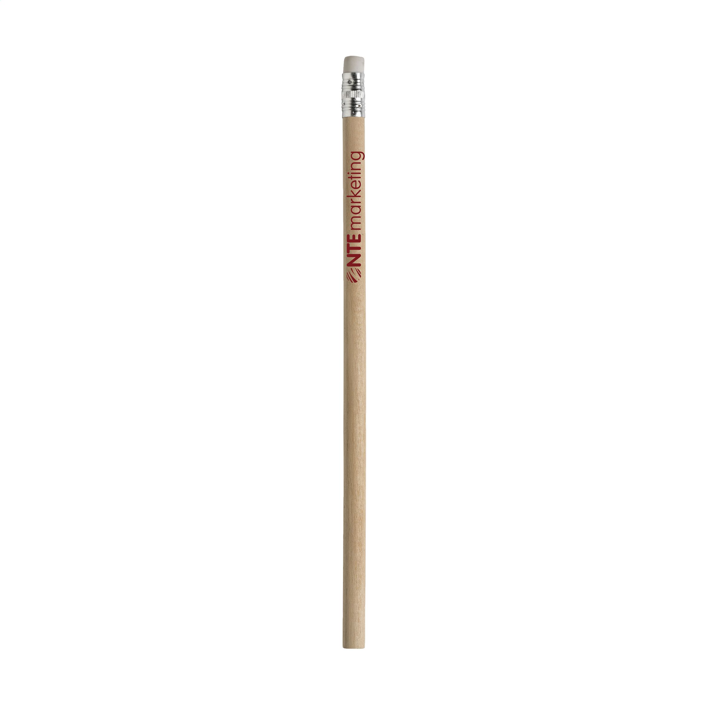 Non verniciata matita in legno HB non affilata con gomma per cancellare - Elland