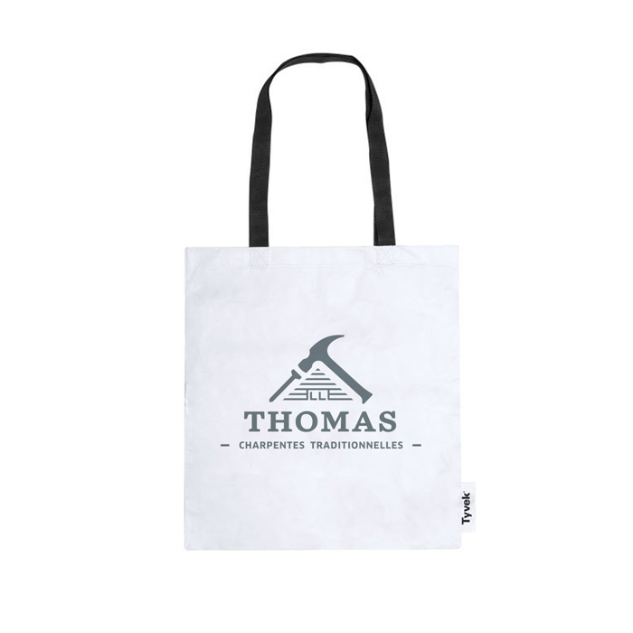 Black Tyvek® Lightweight Recyclable Bag - Toxteth