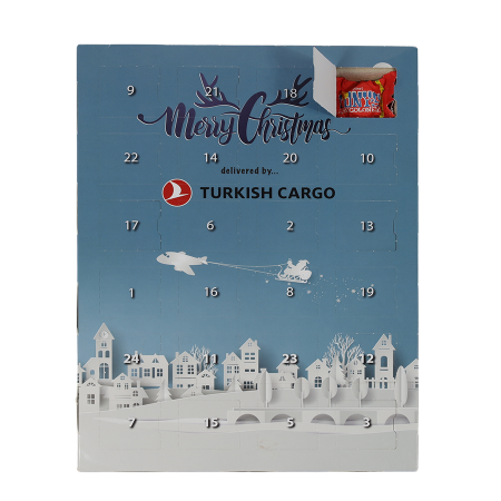 Large Advent Calendar with Tiny Chocolonely's - Llanwrtyd Wells