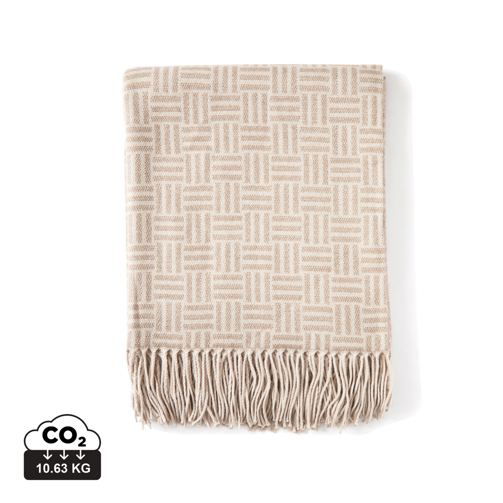 Geometric Jacquard Woven Throw - East Malling - Ickham
