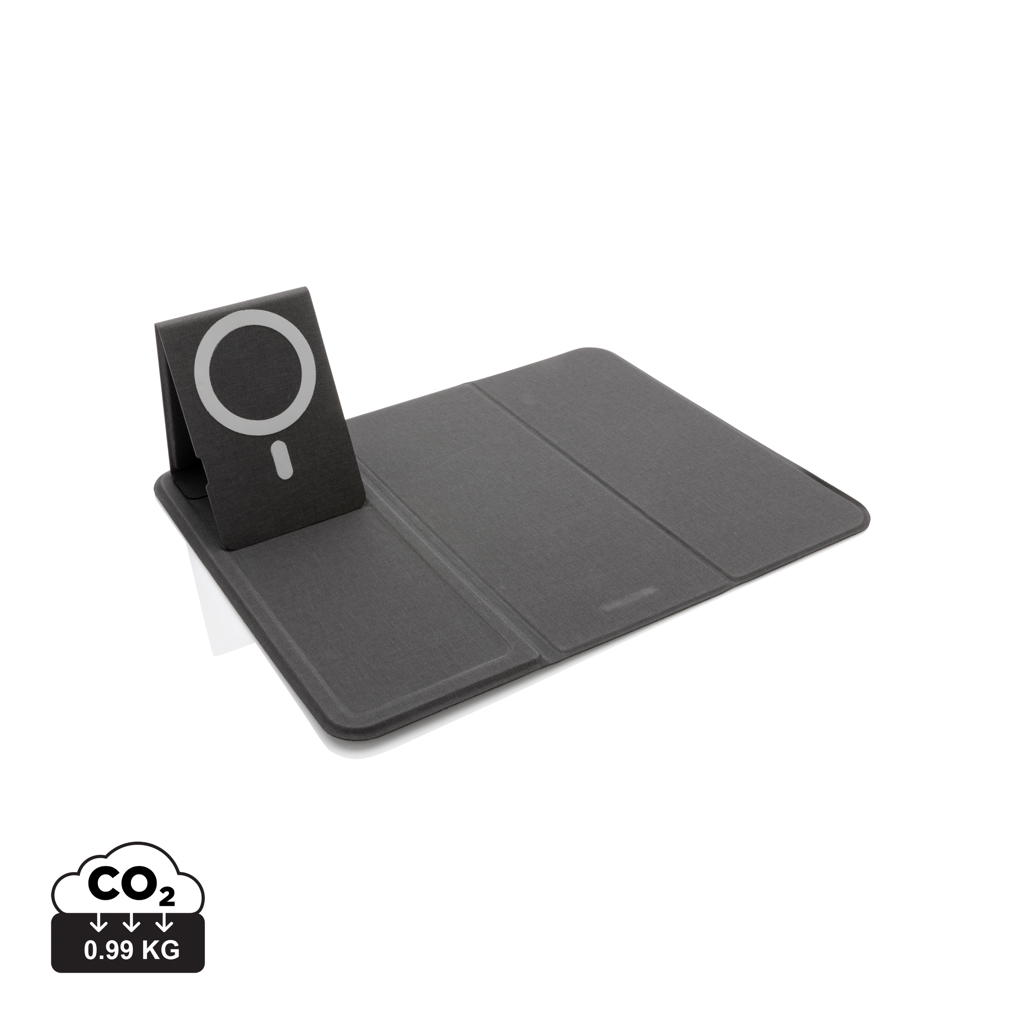 A foldable wireless charging mousepad - Iron Acton