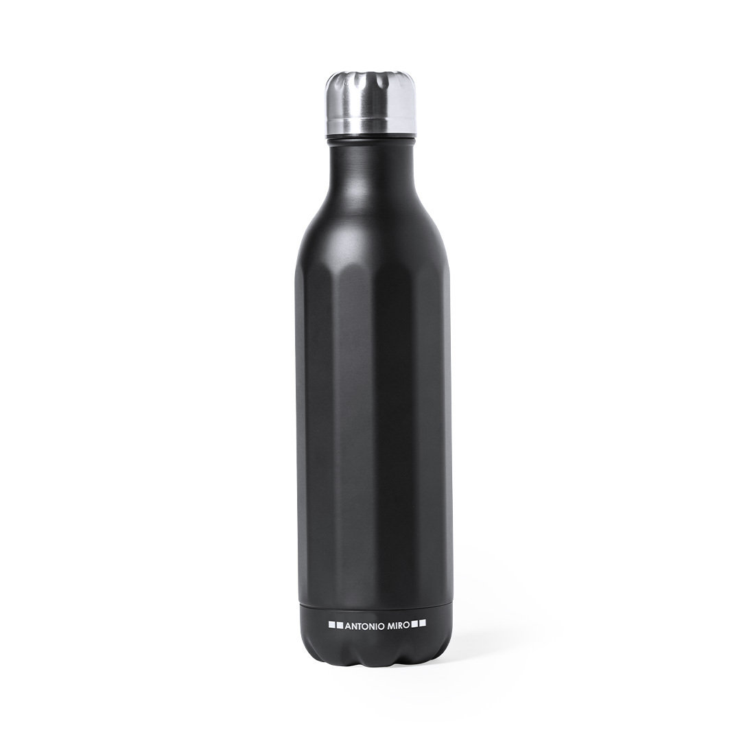 A prism black colored stainless steel bottle - Chilworth - Tadworth