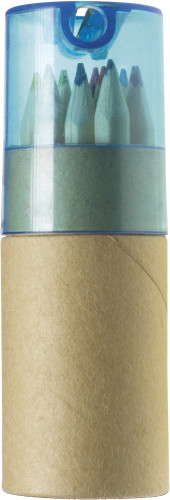 Set de lápices de colores con sacapuntas integrado - Holcombe Rogus
