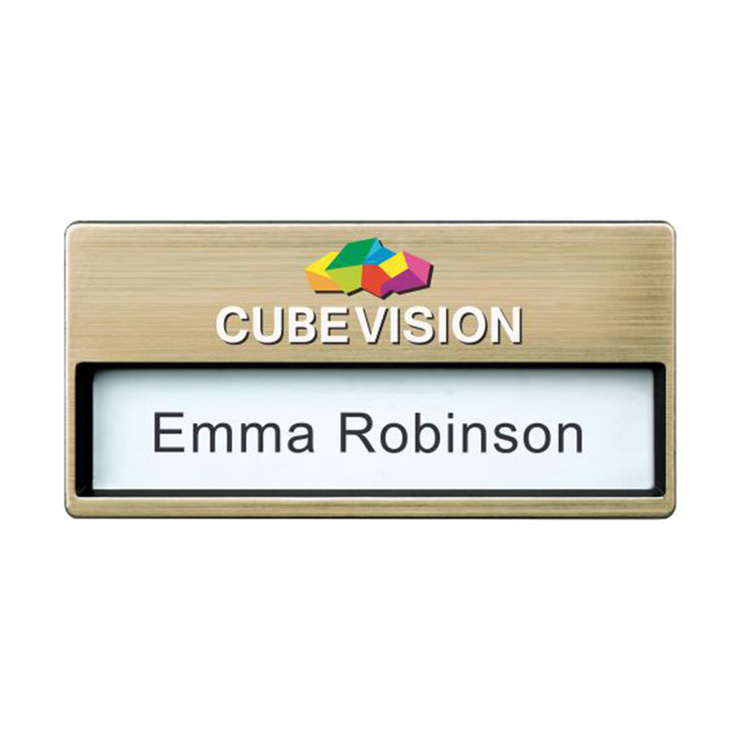 Reusable Name Badges with Magnetic Closure - Holdenhurst