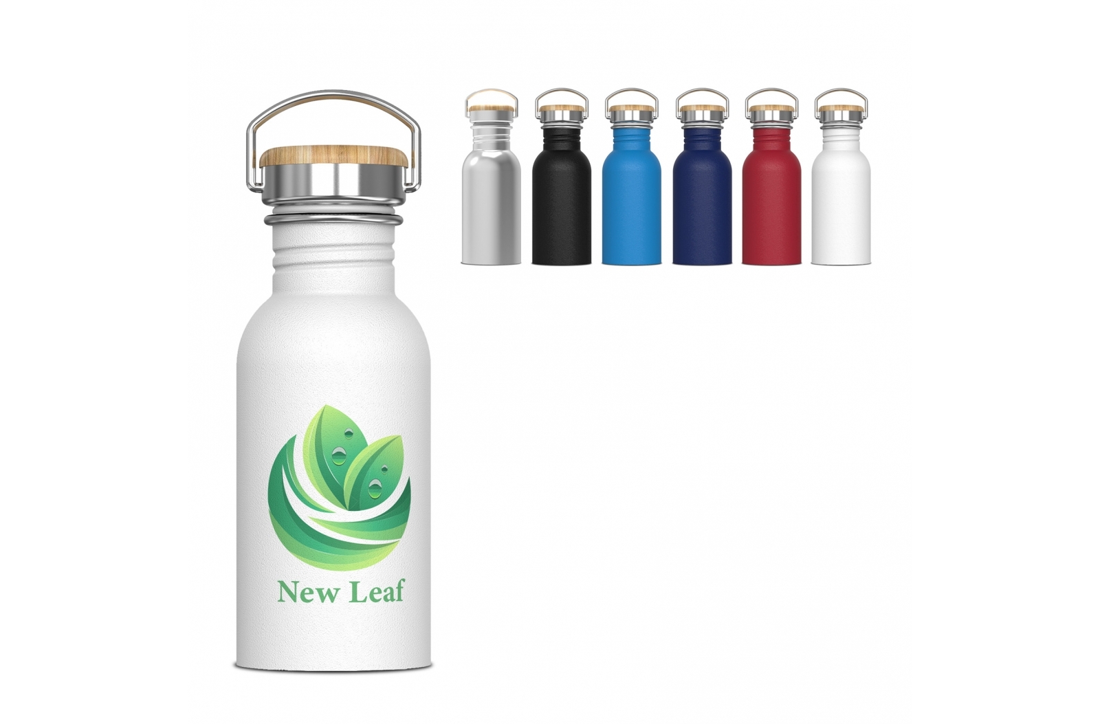 Stainless Steel Single Wall Water Bottle - Aberchirder