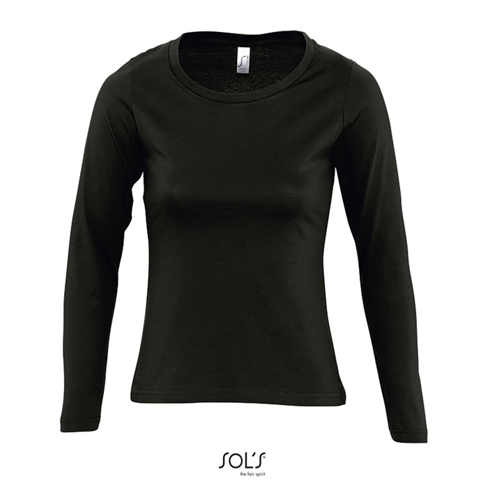 Women's Round Neck Long Sleeve T-Shirt - Wandsworth