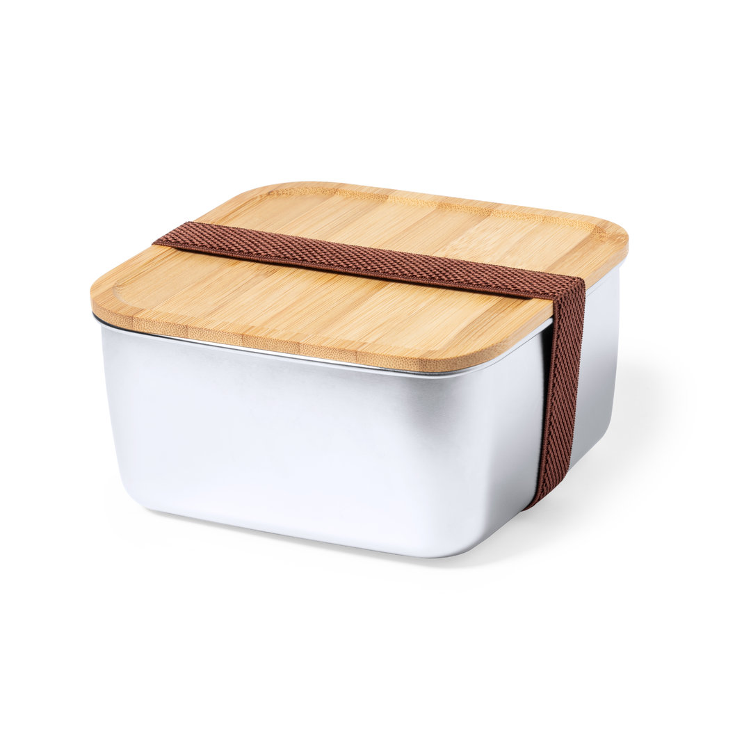Quadratische Edelstahl Lunchbox -