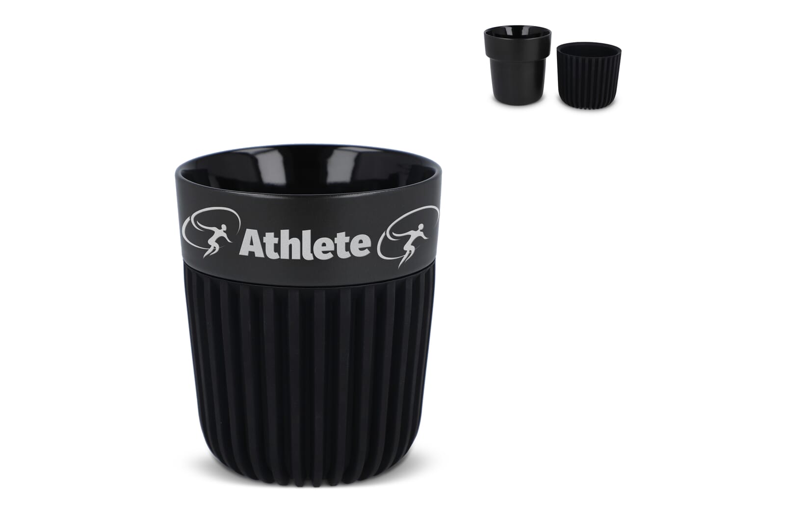 Elegance Noir 280ml Mug - Lye Green