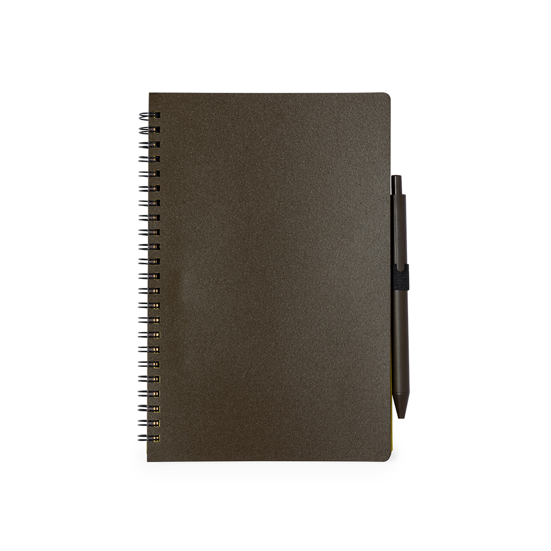 Öko-Faser Notizbuch und Stifte Set