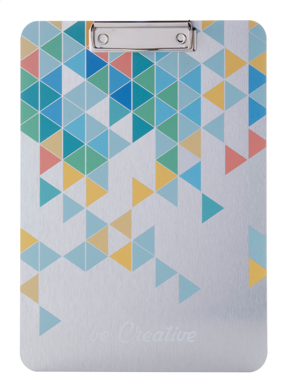 Custom Brush Aluminum Clipboard - Leominster