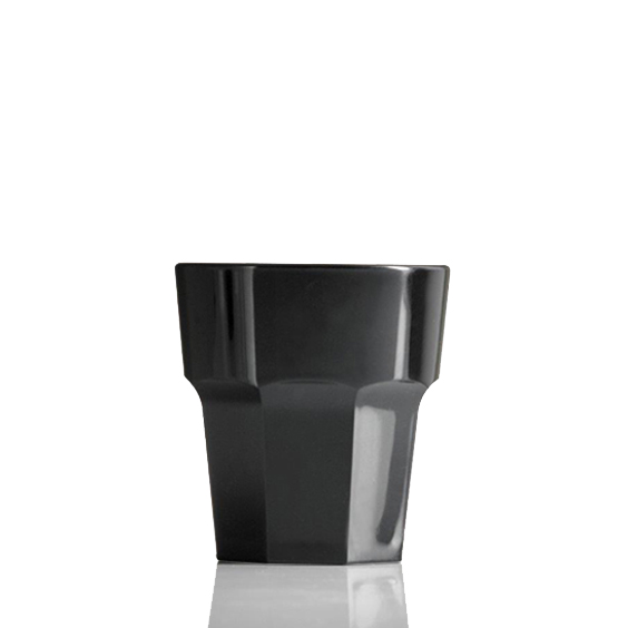 Personalized black shot glass (26 cl) - Rukwa