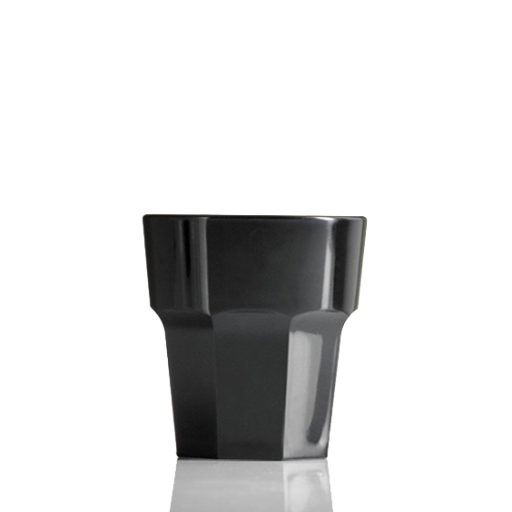 Personalized black shot glass 260ml - Rukwa