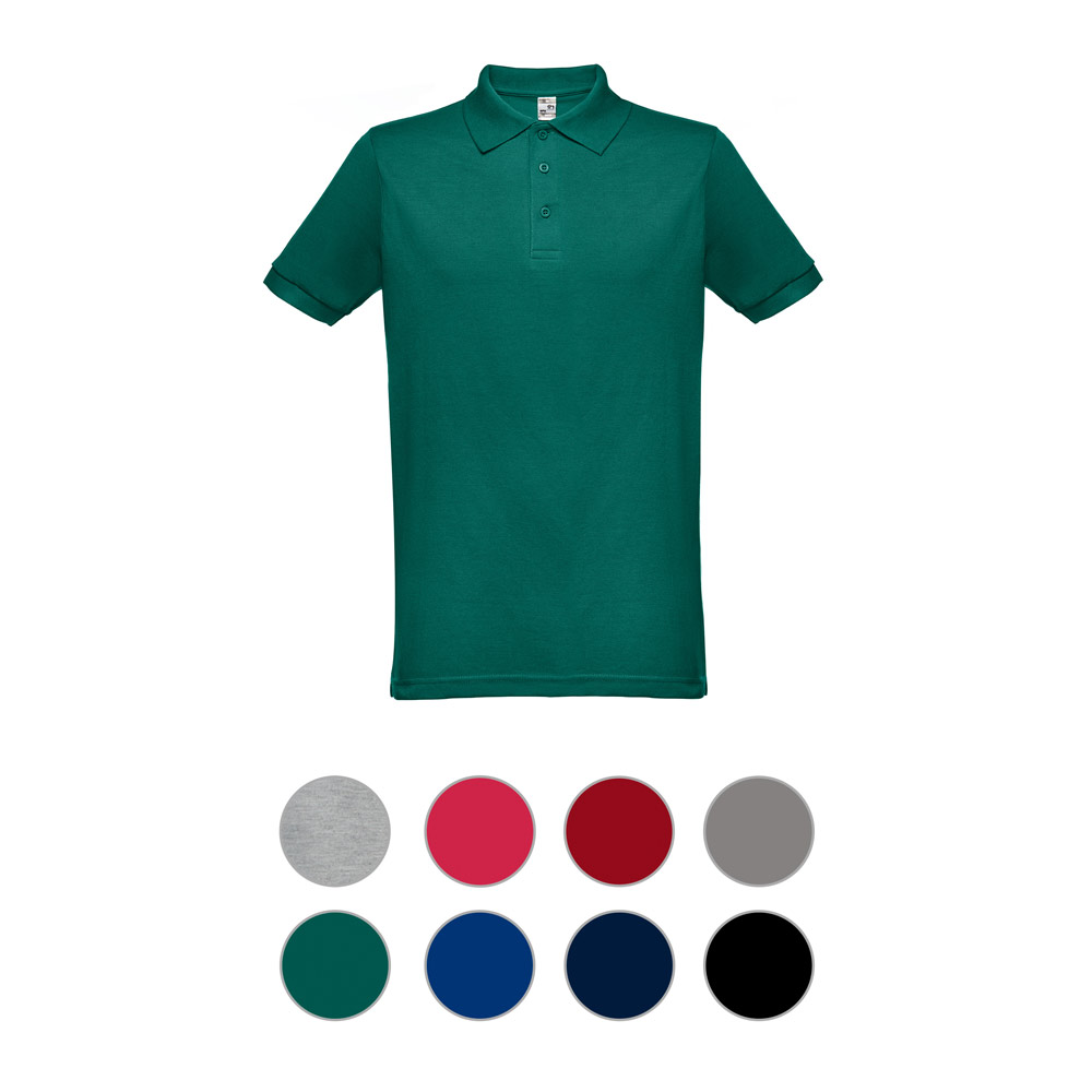 Men's Piqué Mesh Polo Shirt - Nether Wallop - Emley