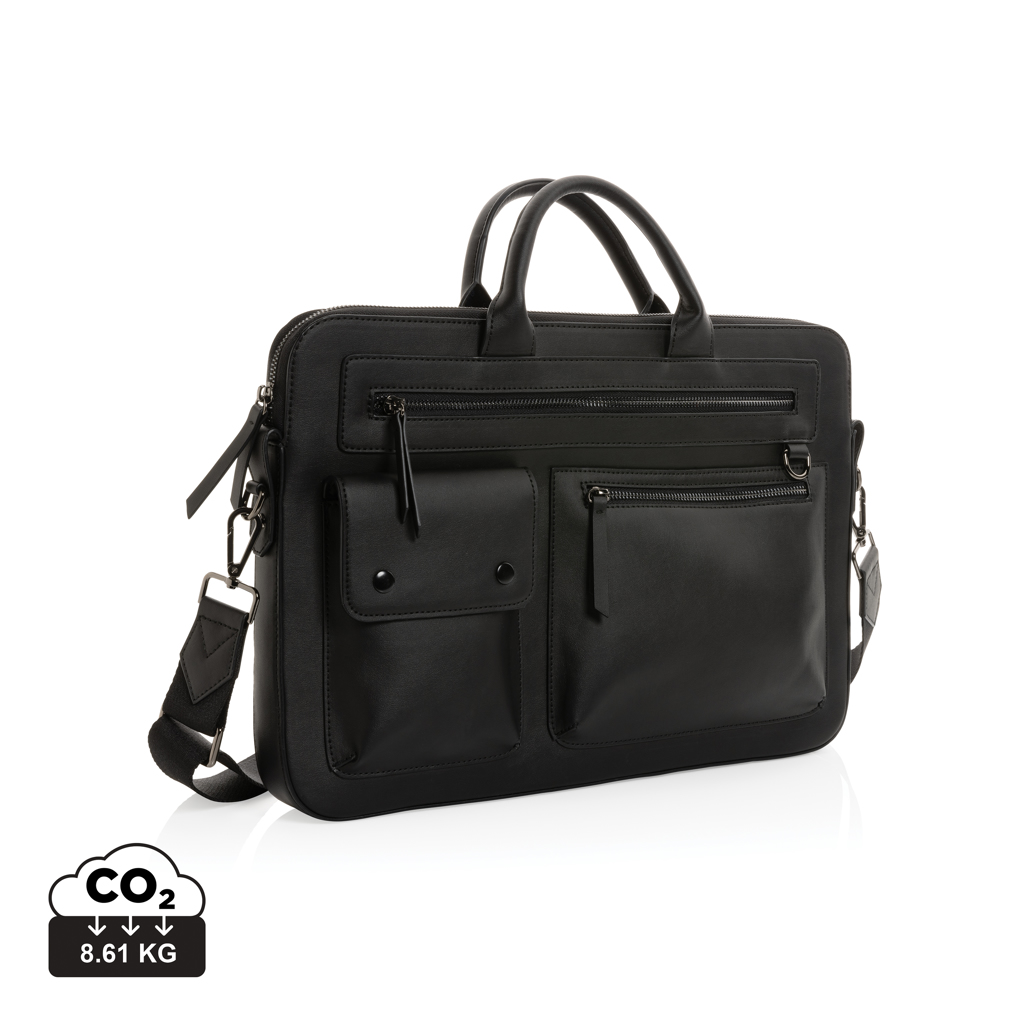 Swiss Peak GRS Recycled PU Laptop Bag - Little Witley - Aldershot