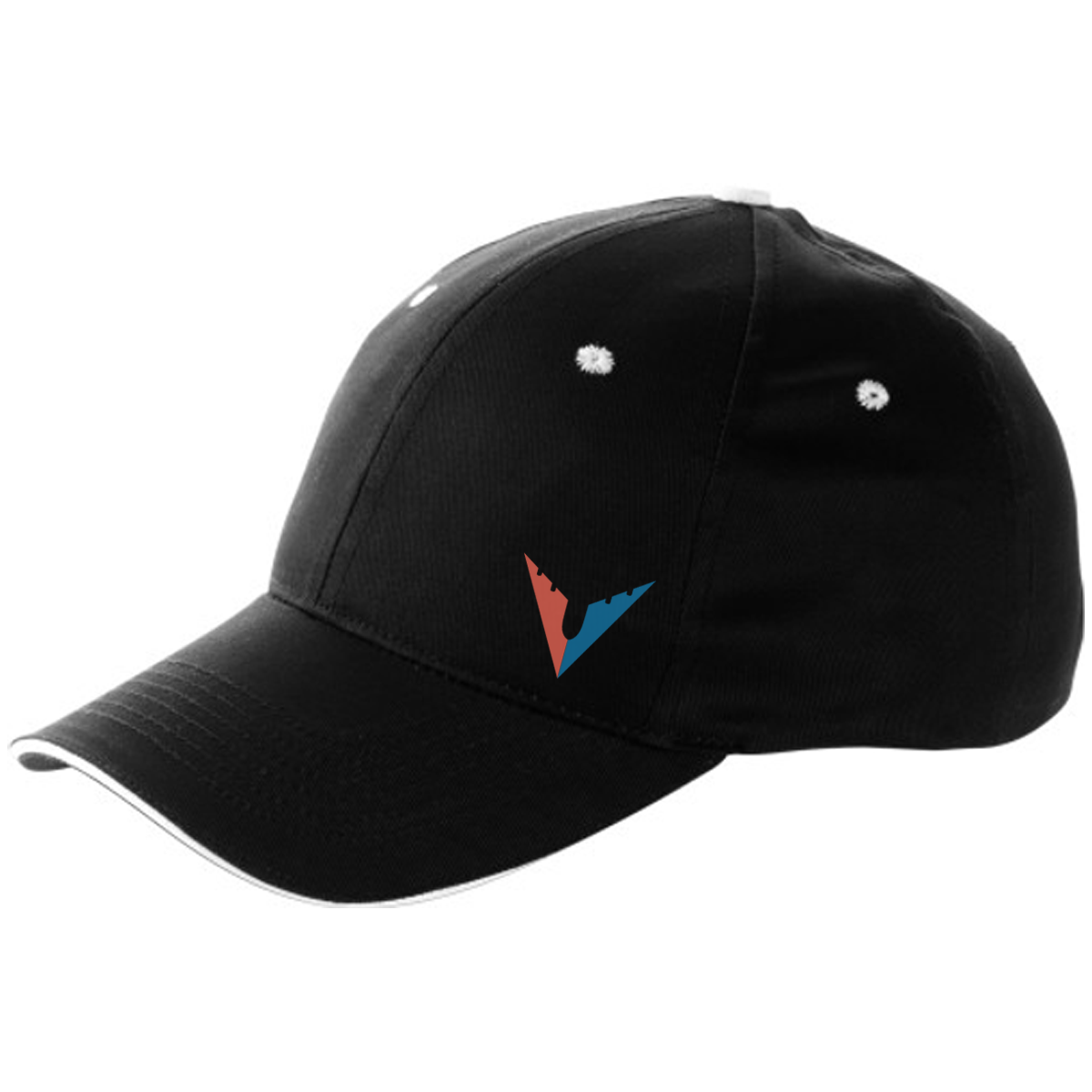 Cotton Twill Sandwich Peak Cap - Frinton-on-Sea