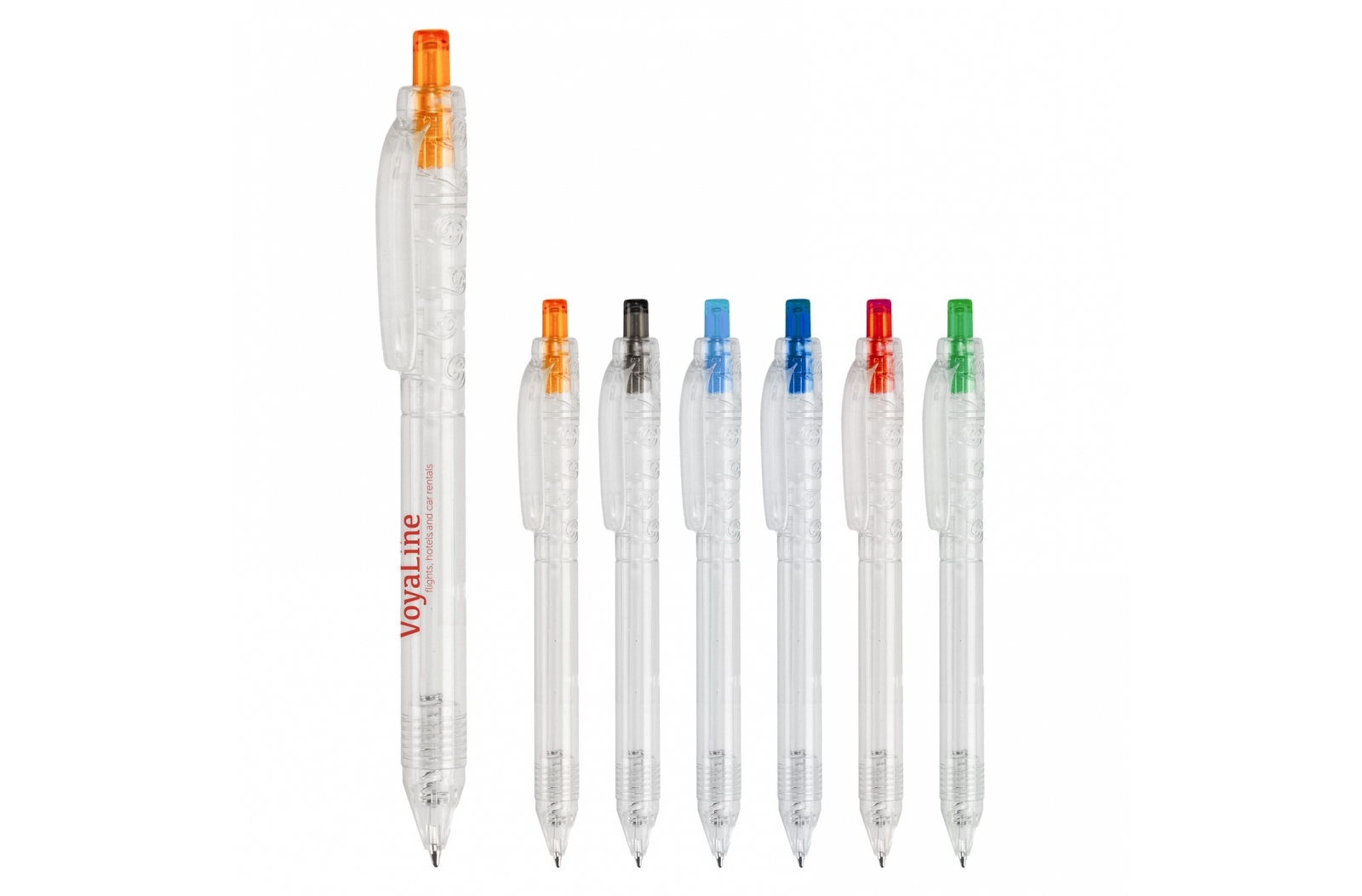 Ball pen made from recycled transparent PET bottles - Lyndhurst