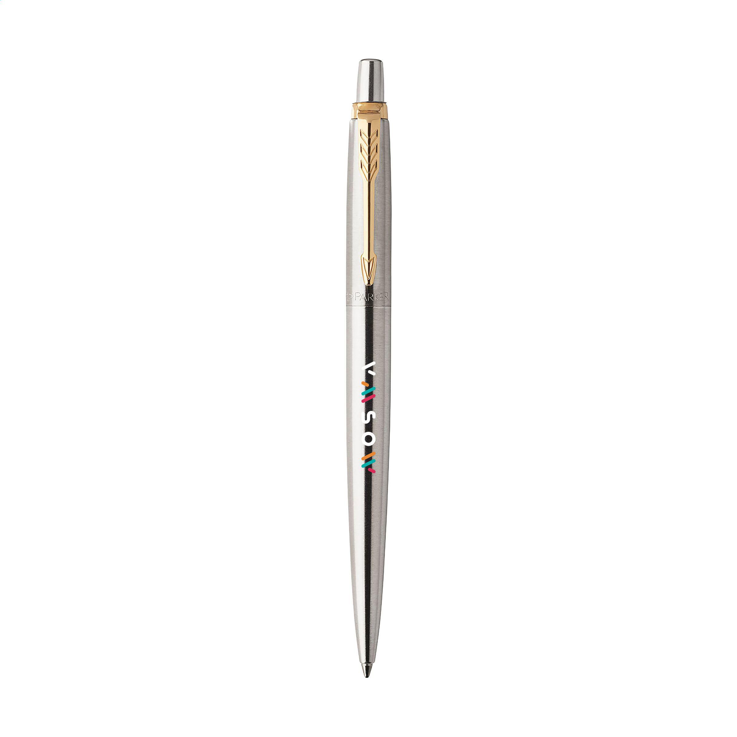 Parker Jotter recycled stainless steel ballpoint pen - blue ink