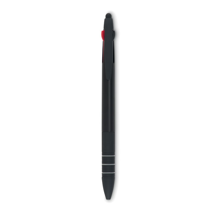 ABS Pen with Stylus and Three Ink Colors - Dalby