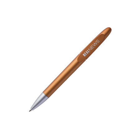  ICON IC400 Metallic Ballpoint Pen with Coloured Barrel and Cap - Irby